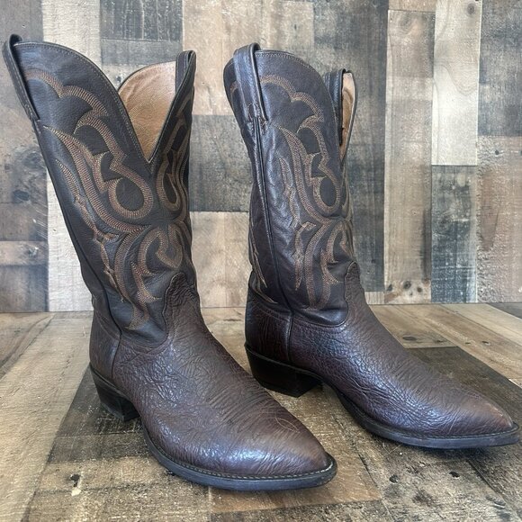 Nocona Vintage Bullhide Western Cowboy Boots Mens 9.5 EEE - Picture 12 of 12